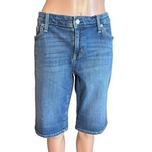 Gap 9” Bermuda Jean Shorts 31 Stretch Outdoors Camping Gorpcore Summer